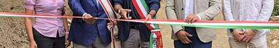 Inaugurati i lavori della nuova strada Farnocchia-Sant'Anna con il presidente della Regione Eugenio Giani: «È un sogno che si realizza»