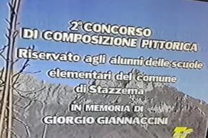 Concorso pittorico della scuola elementare di Stazzema. Palazzetto di Cardoso 12 giugno 1993: il video recuperato da Giuseppe Vezzoni