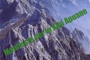 &quot;Manifesto per le Alpi Apuane&quot; di Claudio Grandi in collaborazione con Mountains Wilderness