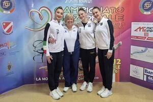 Tre ginnaste della Raffaello Motto in azzurro a Baku per la Coppa del mondo di ritmica