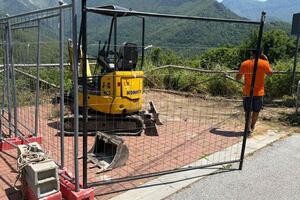 Seravezza: in corso i lavori a Basati, Minazzana e Giustagnana per le nuove piazzole di autoconferimento dei rifiuti