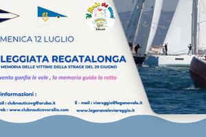 Al via la 40ª Regatalonga: in mare a Viareggio nel segno della memoria e della solidarietà