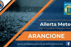 Protezione Civile: prorogata allerta meteo arancio zone S2 e S3 fino alle 23.59 di domani mercoledì 6 maggio