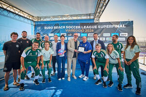 Europei di beach soccer, Viareggio pronta alla sfida: in campo 18 nazionali per le Superfinal