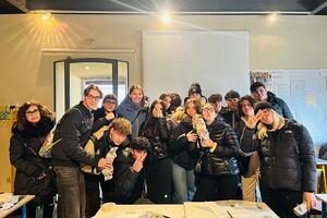 Gli studenti del Galilei-Artiglio in visita alla cattedrale di San Martino