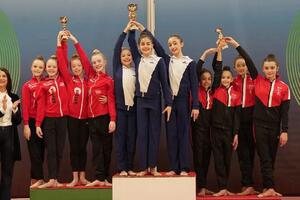 Due titoli italiani per la Ginnastica Motto tra le Allieve Gold