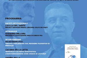&quot;Oltre : Montale tra filosofia, fisica e spiritualità&quot;. Il libro di Adriana Beverini sarà presentato a Villa Bertelli, mercoledì 3 dicembre