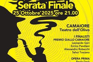GialloCamaiore, sabato 25 ottobre al Teatro dell’Olivo la serata finale del concorso letterario