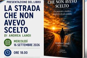 "La strada che non avevo scelto", il libro del dottor Andrea Landi a Villa Bertelli, mercoledì 16 settembre