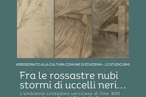 &quot;Fra le rossastre nubi - stormi di uccelli neri...&quot;: a Cardoso una mostra di grafiche dedicata all&#039;ambiente contadino versiliese di fine Ottocento nelle opere di Filadelfo Simi, domenica 16 dicembre