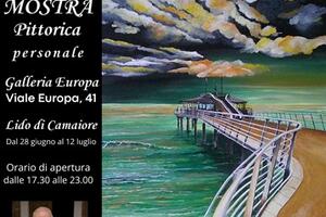 &quot;Colori di mare&quot;: mostra personale di Enzo Costa alla Galleria Europa di  Lido di Camaiore