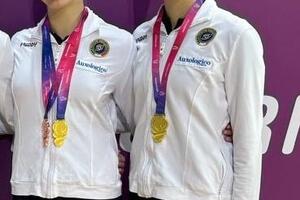 Tre medaglie per Badii e Sicignano alla European Cup con la Nazionale di ritmica