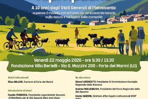 Convegno “A 10 anni dagli Stati Generali di Pietrasanta”, Fondazione Villa Bertelli di Forte dei Marmi venerdì 22 ore 9,30-13,30