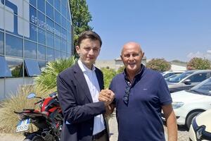 Bernard Dika in visita a Gruppo Informatico