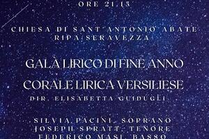 Seravezza: Galà lirico di fine anno protagonista la corale lirica versiliese, domenica 28 dicembre