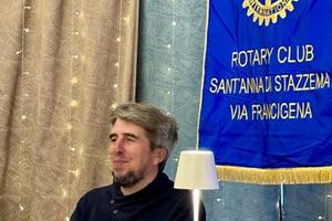 Il Rotary Club Sant’Anna di Stazzema – Via Francigena incontra Marco Rossato