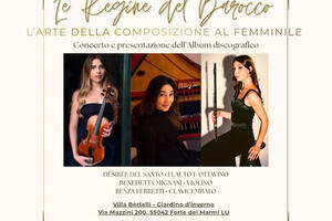 Le Regine del Barocco. L'arte della composizione al femminile. Concerto a Villa Bertelli