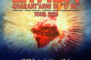 Litfiba “Quarant’anni di 17 Re” - Tour 2026,  13 agosto Villa Bertelli a Forte dei Marmi