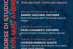 Primo appuntamento con i concerti degli allievi del Boccherini a Villa Bertelli