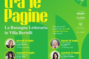 Torna la rassegna "Estate tra le pagine" a Villa Bertelli in collaborazione con Librerie Feltrinelli, dal 16 al 22 luglio