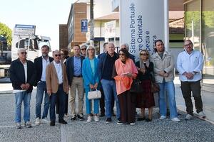 I Paladini alla riunione con il Viceministro alle Infrastrutture Rixi, promossa dall’On. Barabotti presso l’Autorità Portuale di Marina di Carrara