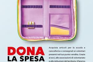 Seravezza: &quot;Dona la spesa per la scuola&quot; è l&#039;iniziativa della Coop di Querceta per la rete comunale della solidarietà
