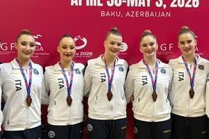 Un'altra medaglia per le Farfalle della Raffaello Motto: bronzo alla European Cup