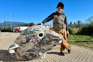L’orso polare di Jacopo Allegrucci per le Olimpiadi Invernali