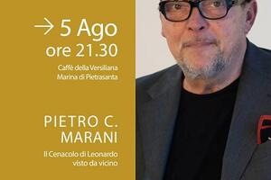 Caffè de La Versiliana: martedì 5 agosto, Pietro Marani racconta il Cenacolo di Leonardo