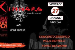 KINNARA  Concerto benefico a favore dell&#039;AISM Lucca  Viaggio nella musica di Fabrizio De Andrè il 27 giugno