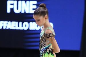 Debutto nella Nazionale giovanile di ritmica per Melissa Musacci della Raffaello Motto
