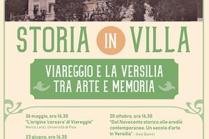 A Villa Argentina parte il ciclo di incontri "Storia in Villa"