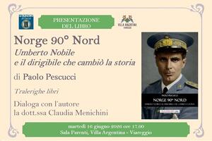Scrittori e lettori a Villa Argentina: Umberto Nobile, il Norge e la conquista del Polo Nord nel libro di Paolo Pescucci