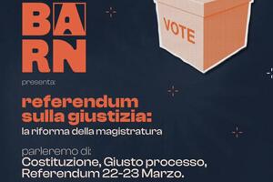 Oggi, venerdì 20 marzo, al Circolo "Il Fienile" di Viaregio incontro pubblico sul referendum e sulla riforma della magistratura