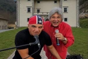 Seravezza: Aperitivo Mediceo con Fabrizio Diola e Dino Mancino nel giardino del Palazzo, martedì 28 luglio