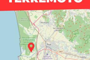 Scossa di terremoto con epicentro a San Rossore avvertita tra Lucca, Pisa e Massa Carrara
