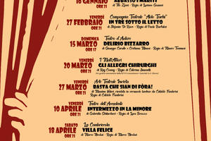 Teatro Vittoria Manzoni di Massarosa: “Tutti a Teatro!” (3ª edizione) 27 febbraio-8 maggio