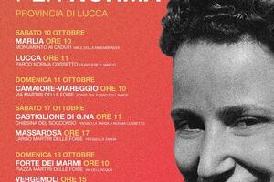 "Una Rosa per Norma Cossetto" torna in provincia di Lucca con otto appuntamenti
