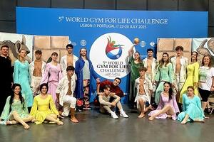 Le stelle della Raffaello Motto brillano anche a Lisbona: argento al World Gym for Life