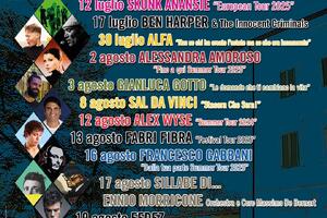 Gabbani, Alessandra Amoroso, Fedez, Ben Harper, Skunk Anansie: che estate di musica a Villa Bertelli