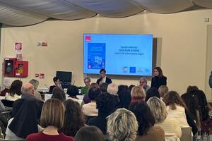 Villa Bertelli gremita per l’incontro con Fabio Celi e Benedetta Zagni