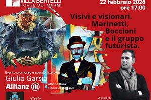Lo storico dell'arte Davide Pugnana torna a Villa Bertelli con un incontro sul Futurismo, domenica 22 febbraio