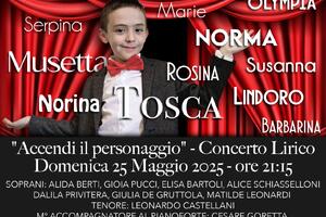 Accendi il personaggio: concerto lirico a Villa Bertelli