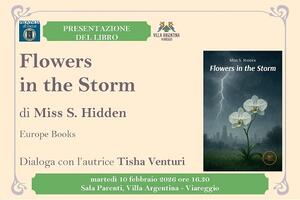 Villa Argentina, presentazione libro 'Flowers in the Storm' di Miss S. Hidden martedì 10 febbraio