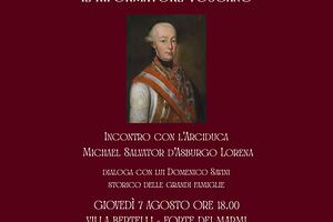 Forte dei Marmi: L&#039;Arciduca Michael Salvator D&#039;Asburgo Lorena a Villa Bertelli Giovedì 7 agosto