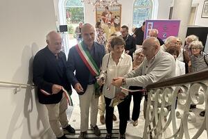 Forte dei Marmi: inaugurata nella Sala Ferrario di Villa Bertelli la mostra &quot;La Collezione Maccari. Nel mio salotto&quot; a cura di Davide Pugnana