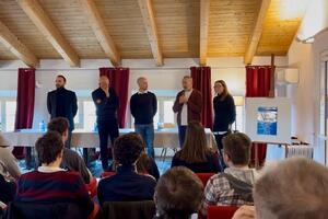 Incontro con Pierluigi Collina, Giampaolo Pazzini e Filippo Pignatelli per gli studenti del Liceo Scientifico Chini Michelangelo