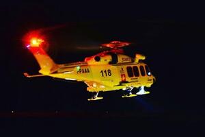 Massarosa: trasportato a Cisanello un uomo in codice giallo per trauma toracico