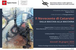 &quot;Il Novecento di Catarsini&quot;: inaugura il 26 giugno a Firenze la mostra itinerante dedicatal pittore viareggino