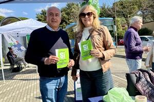 I coordinatori di Fratelli d'Itala Alberto Coluccini (Massarosa) e Claudia Bonuccelli (Camaiore) commentano la vittoria del No al Referendum